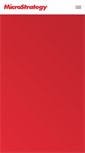 Mobile Screenshot of microstrategy.com